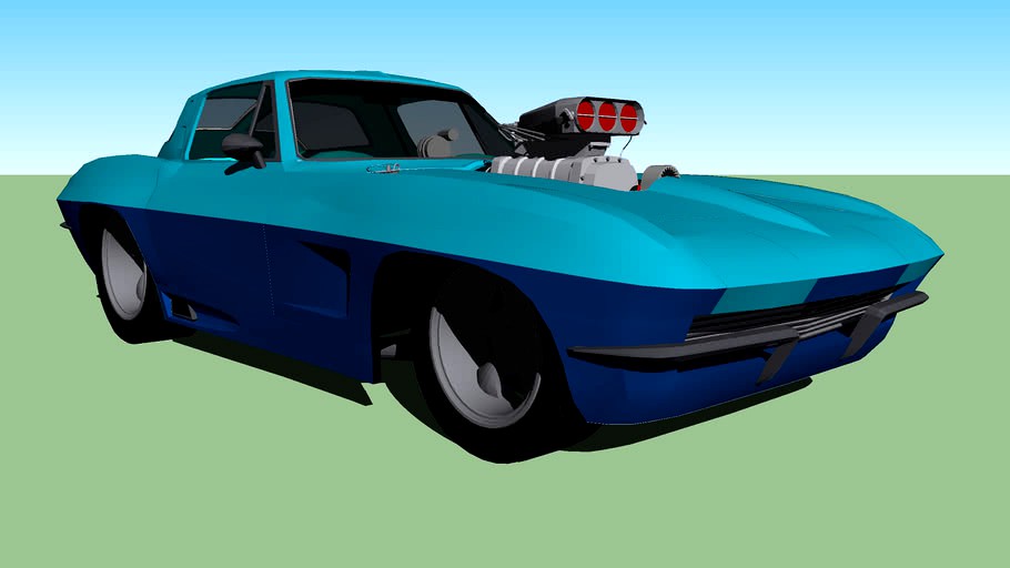 split window vette rod