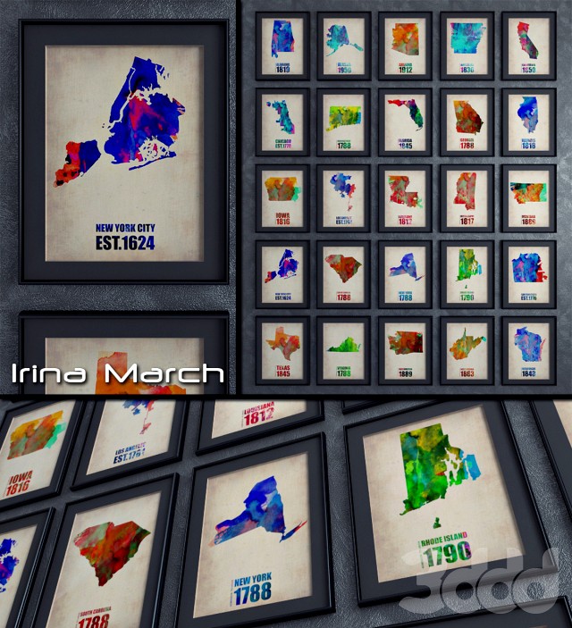 Maps Art