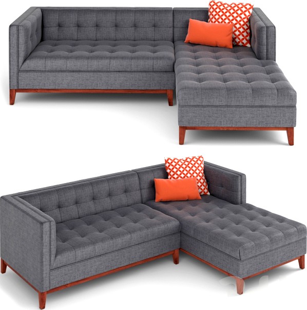 Atwood Sectional by Gus Modern
