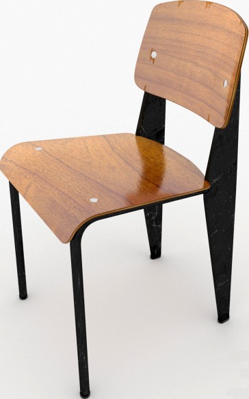 Jean Prouve standard chair Vitra