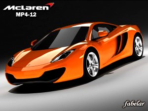 McLaren MP4-12- 3D Model