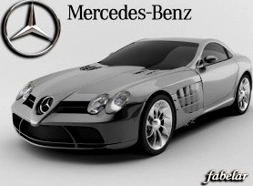 Mercedes SLR- 3D Model