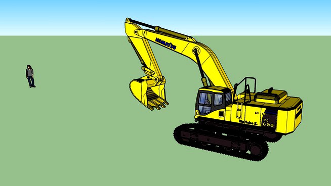 komatsu pc600
