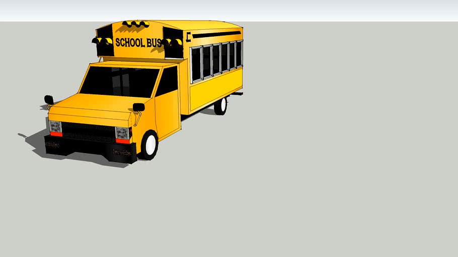 Modded school minibus