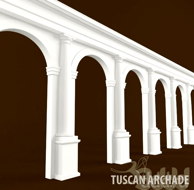 TUSCAN ARCHADE , exact propotions