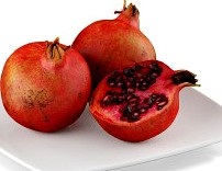 Pomegranate Fruits - 3D Model