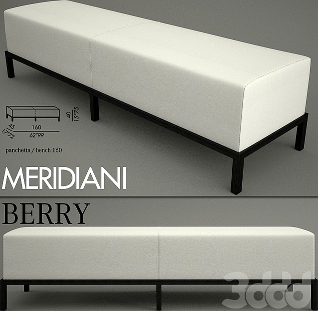 Банкетка Meridiani Berry