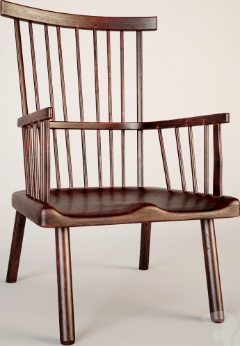 Удобный деревянный стул