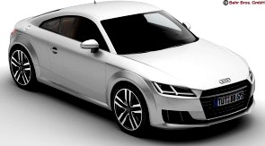 Audi TT Coupe 2015 - 3D Car Model