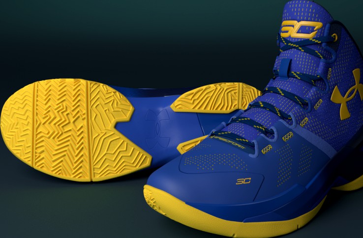Under Armour Curry Two3d model