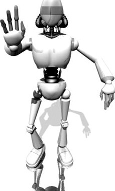 Robot 13d model