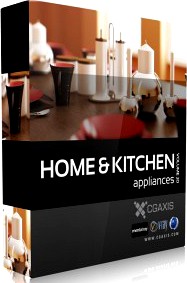 3D Model Volume 20 Home &amp; Kitchen Appliances - CGAxis
