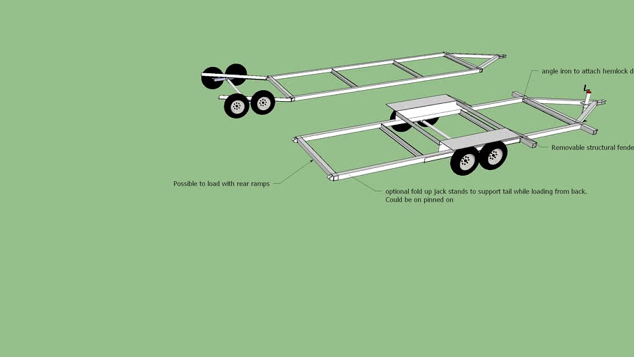 Layflat trailer