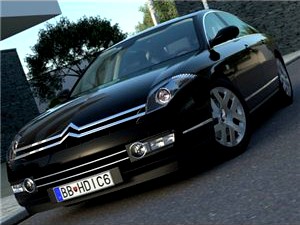 Citroen C6 2007 - 3D Model for Cinema 4D (c4d) &amp; Other Software