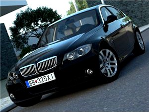 BMW 3-series 2007 - 3D Model for Cinema 4D (c4d) &amp; Other Software