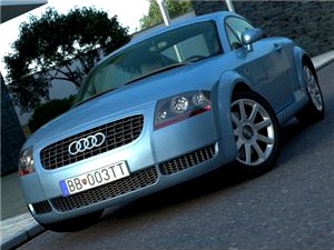 Audi TT 2003 - 3D Model for Cinema 4D (c4d) &amp; Other Software