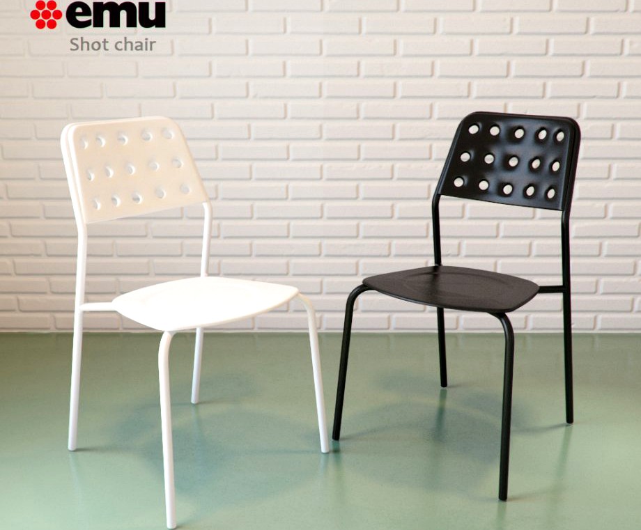 Emu Shot chair3d model