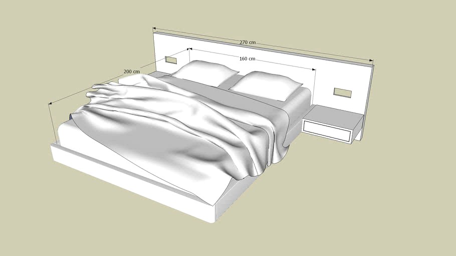 Double bed