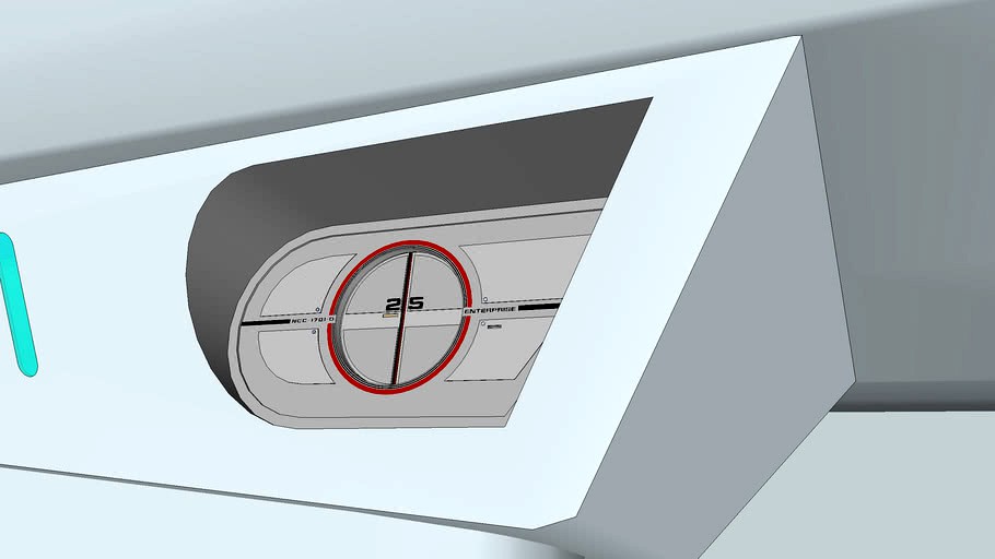 Maintenance Docking Port Nacelle - USS Enterprise D