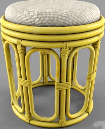 банкетка из ротанга