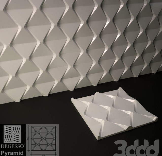 3D Панель Degesso Pyramid