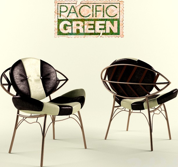 Pacific Green Zulu Dining Chair 2012