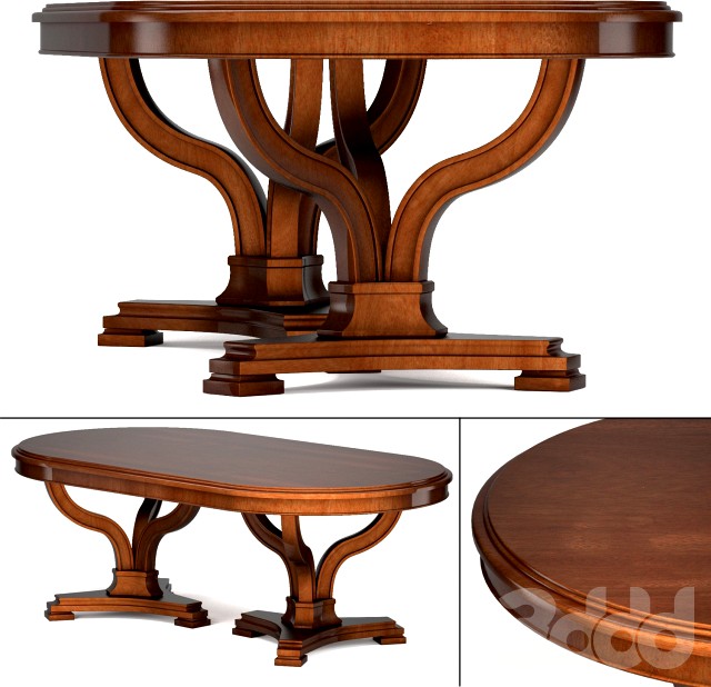 Avalon Heights-Art Epoch Pedestal Table