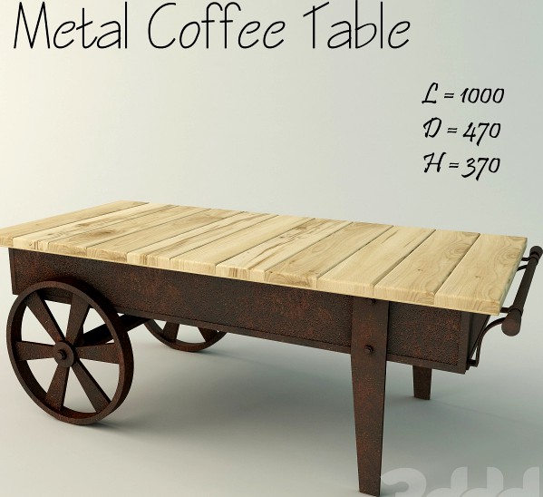 Metal Coffee Table