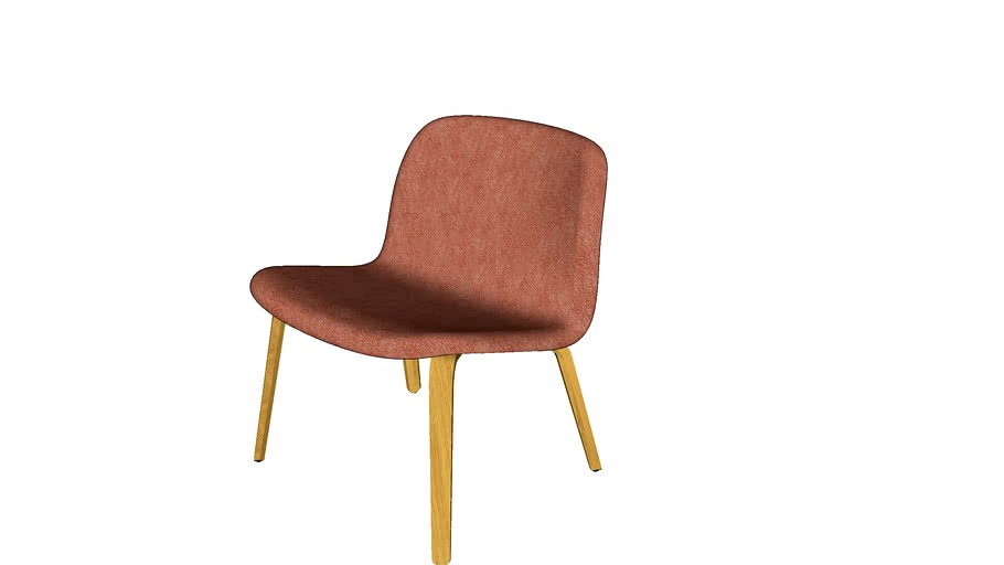 Visu Lounge Chair - Upholstred - by Muuto - designed by Mika Tolvanen