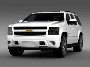 Chevrolet Tahoma LTZ 2007 - 3D Car for Maya