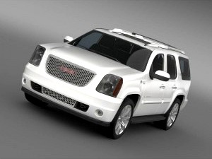 GMC Denali Hybrid 2013 - 3D Car for Maya