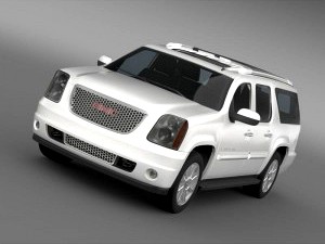 GMC Denali XL - 3D Car for Maya