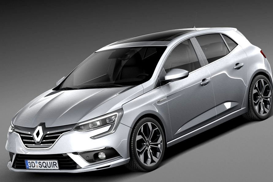 Renault Megane 20163d model