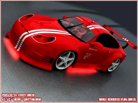 Porsche 911 Street Racer MAX3d model