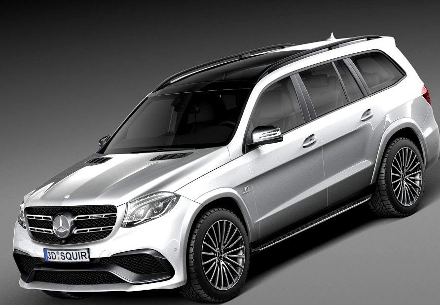 Mercedes-Benz GLS63 AMG 20173d model