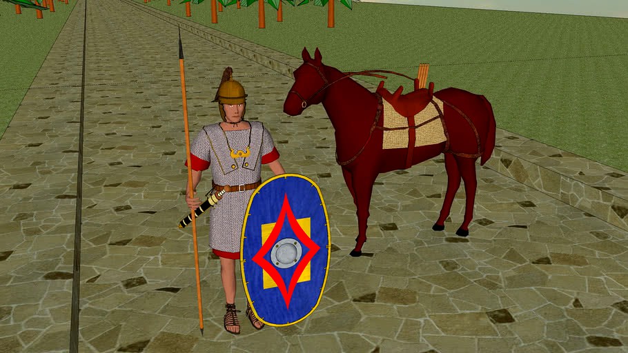 The Roman Army - Auxiliary Cavalry - AD 9