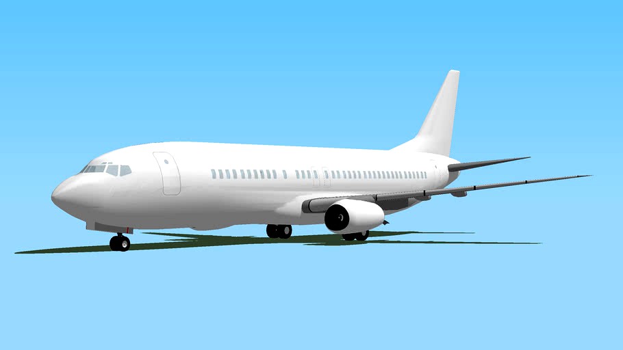 Template - Boeing 737-400 '737 Classic' {2Mb}