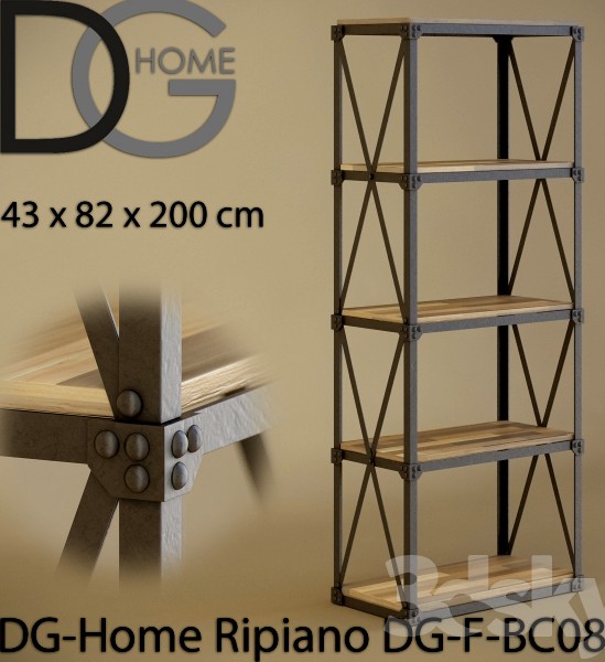 Metal racks DG-Home Ripiano DG-F-BC08