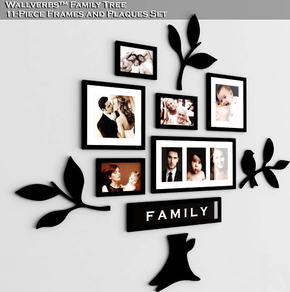 Wallverbs Family tree 3d model