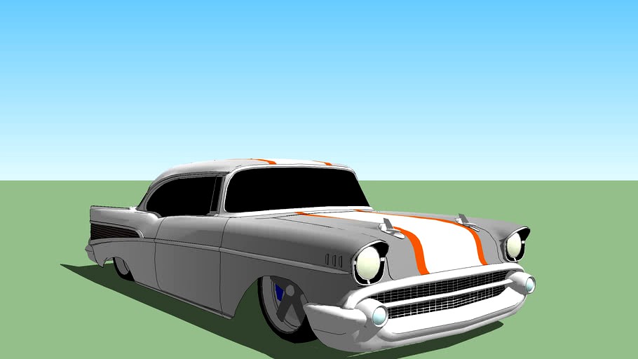 1957 Chevy Custom 3D Model