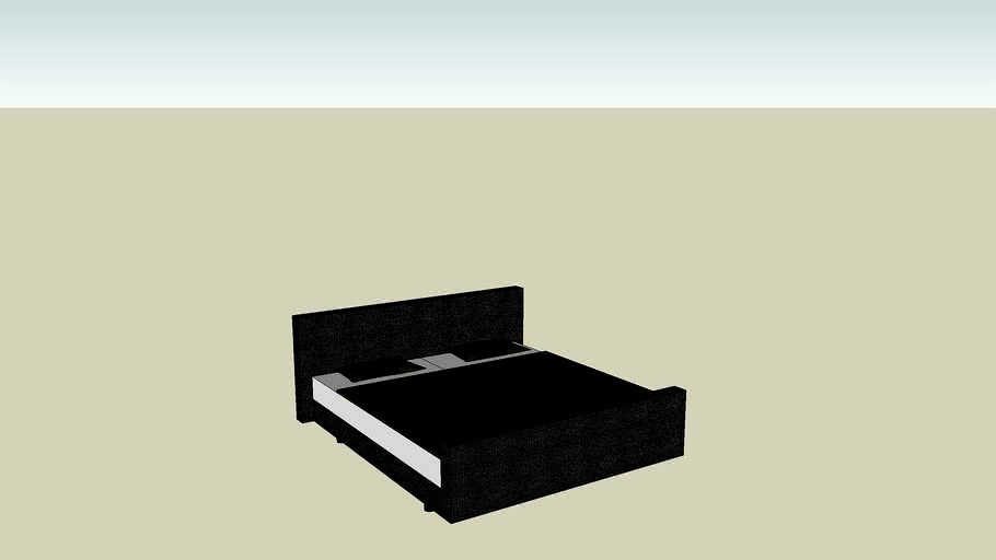 Boxspring bed, modified