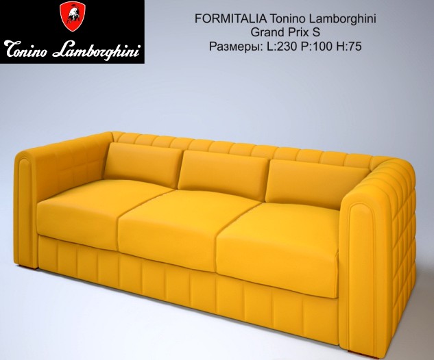 Sofa FORMITALIA Tonino Lamborghini Grand Prix S