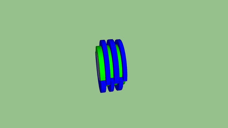 Bristle section to Tiger wheel brush