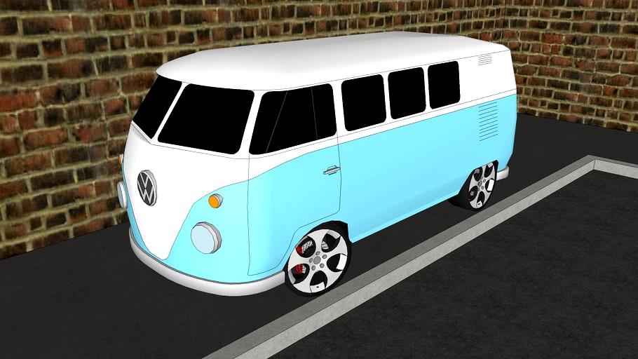 Modified Volkswagen Bus