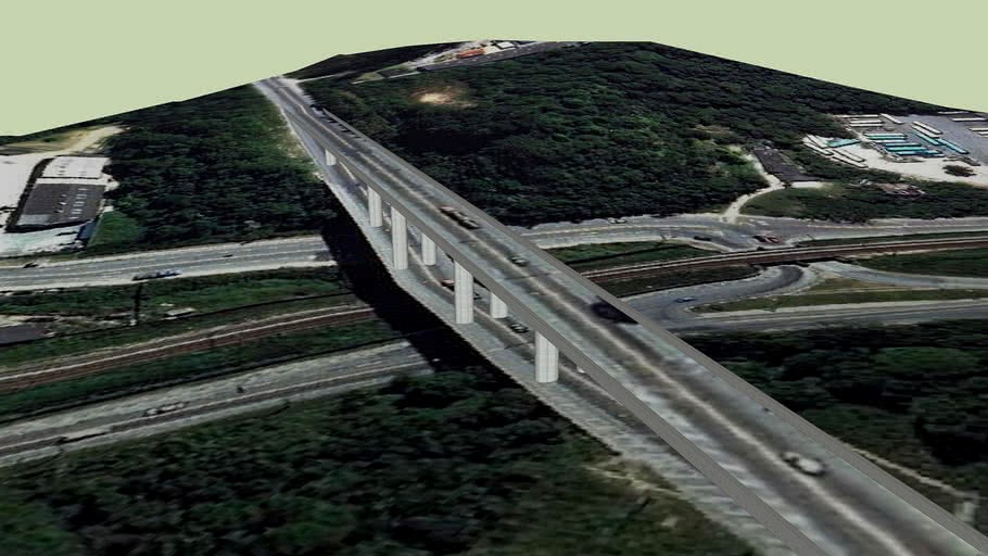 ponte na rodovia indio tibiriçá