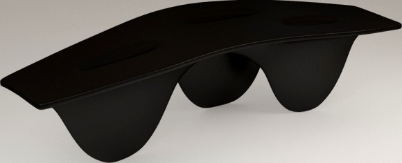 Aqua Table "Design Zaha Hadid Architects