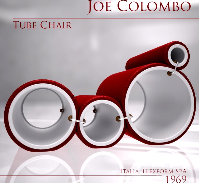 Tube-Chair by Joe Colombo