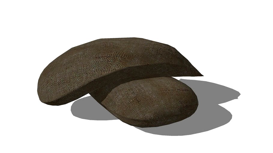Sandbags (heavily curved)