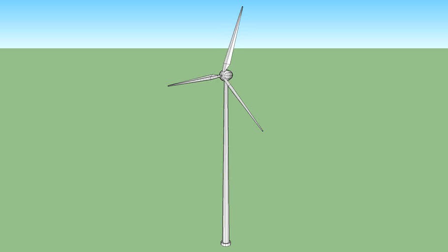 3dHH904 Windturbine 4/12 Hamburg Neuengamme