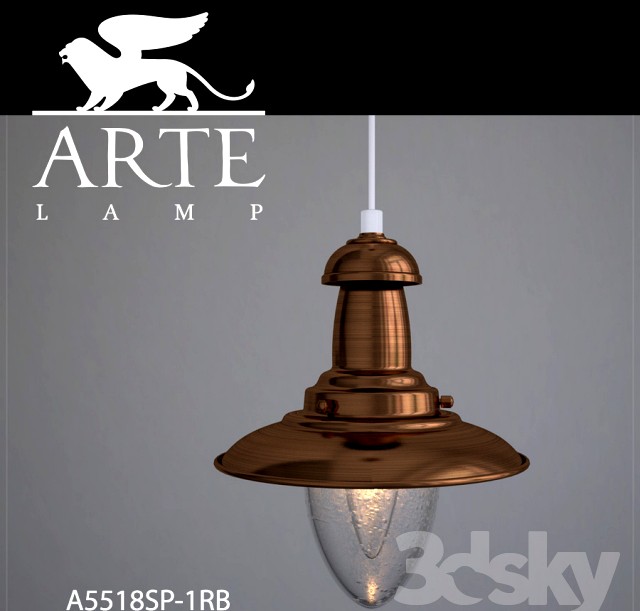 Hanging lamp Arte Lamp A5518SP-1RB